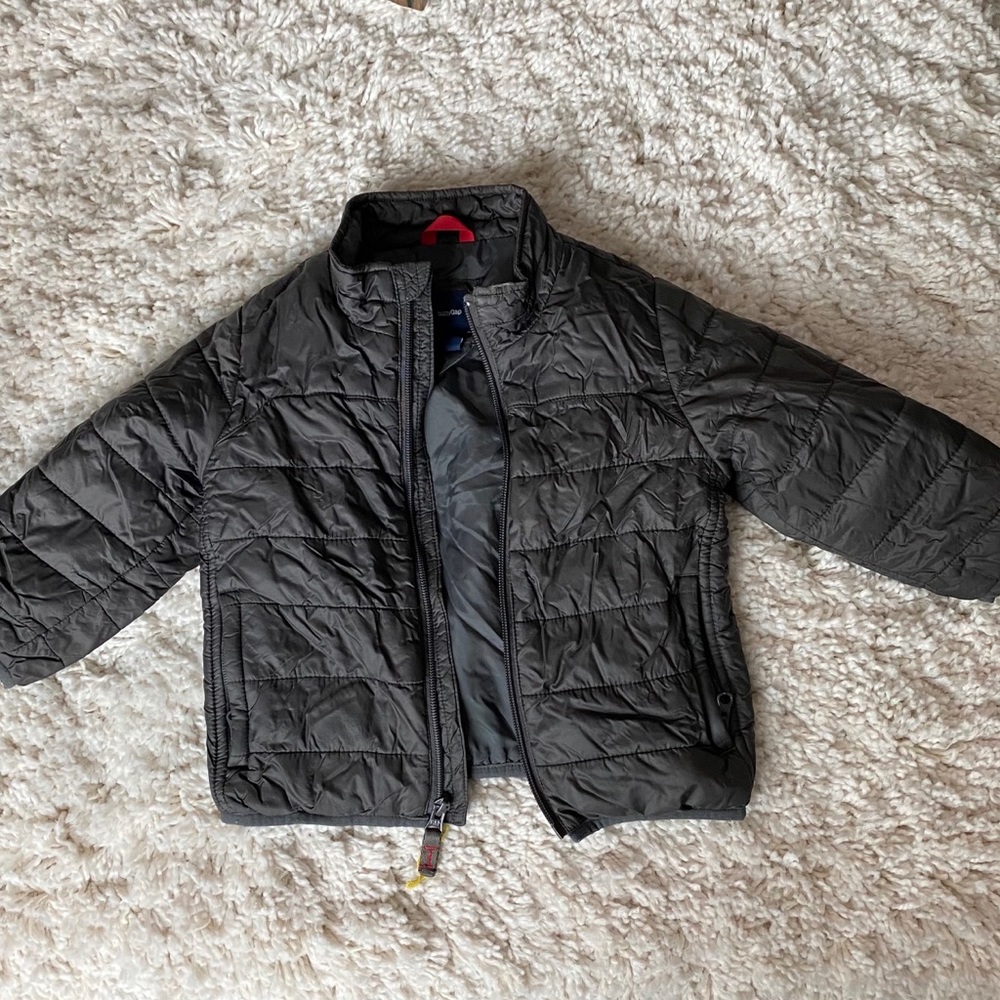 Like new black/dark gray Baby GAP jacket
